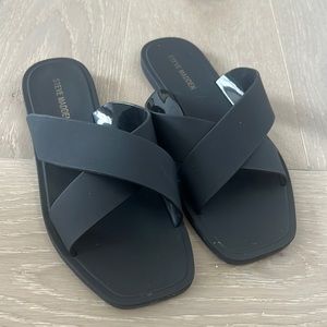 Steve Madden Black Sandals - size 7